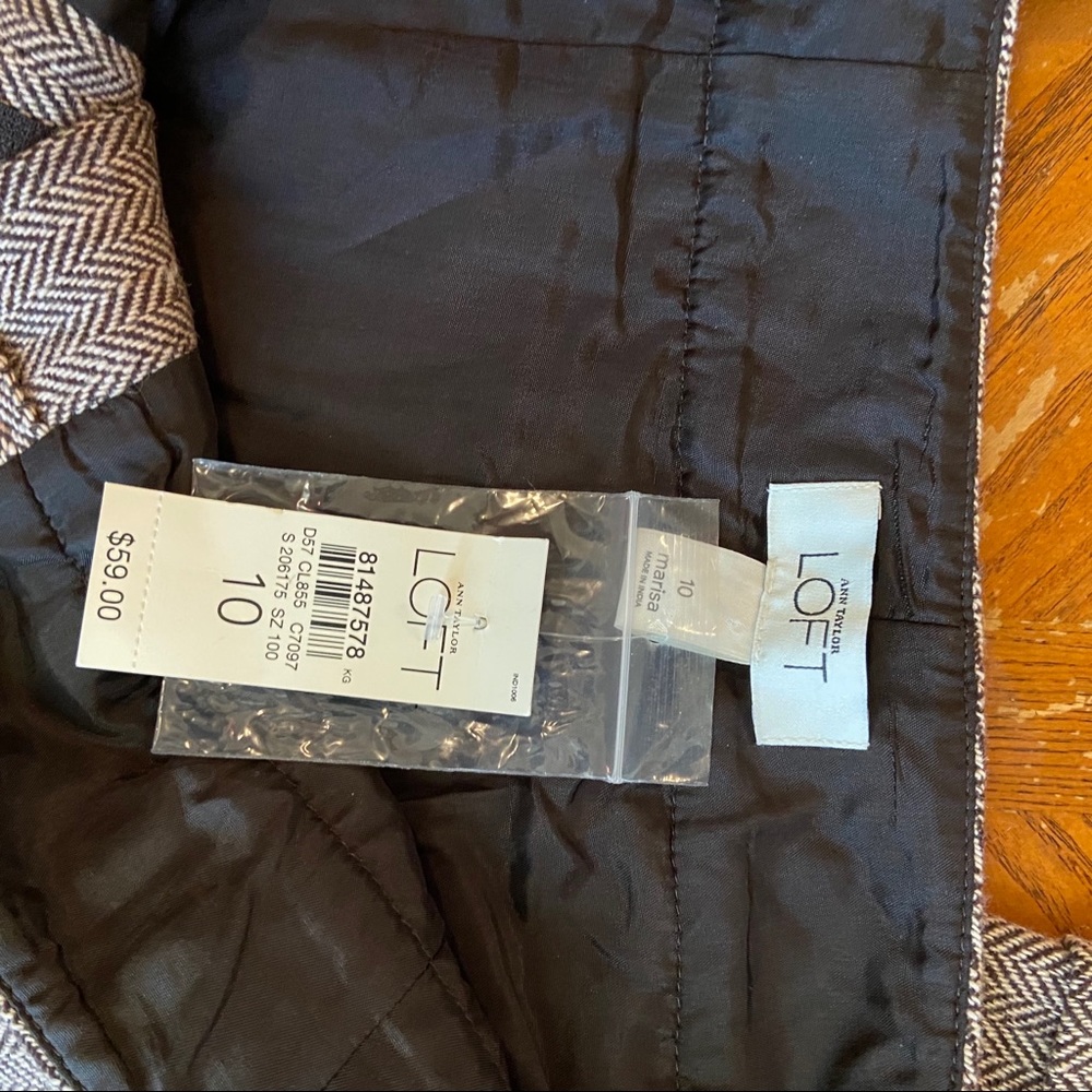 Cropped lined slacks - Picture 4 of 4